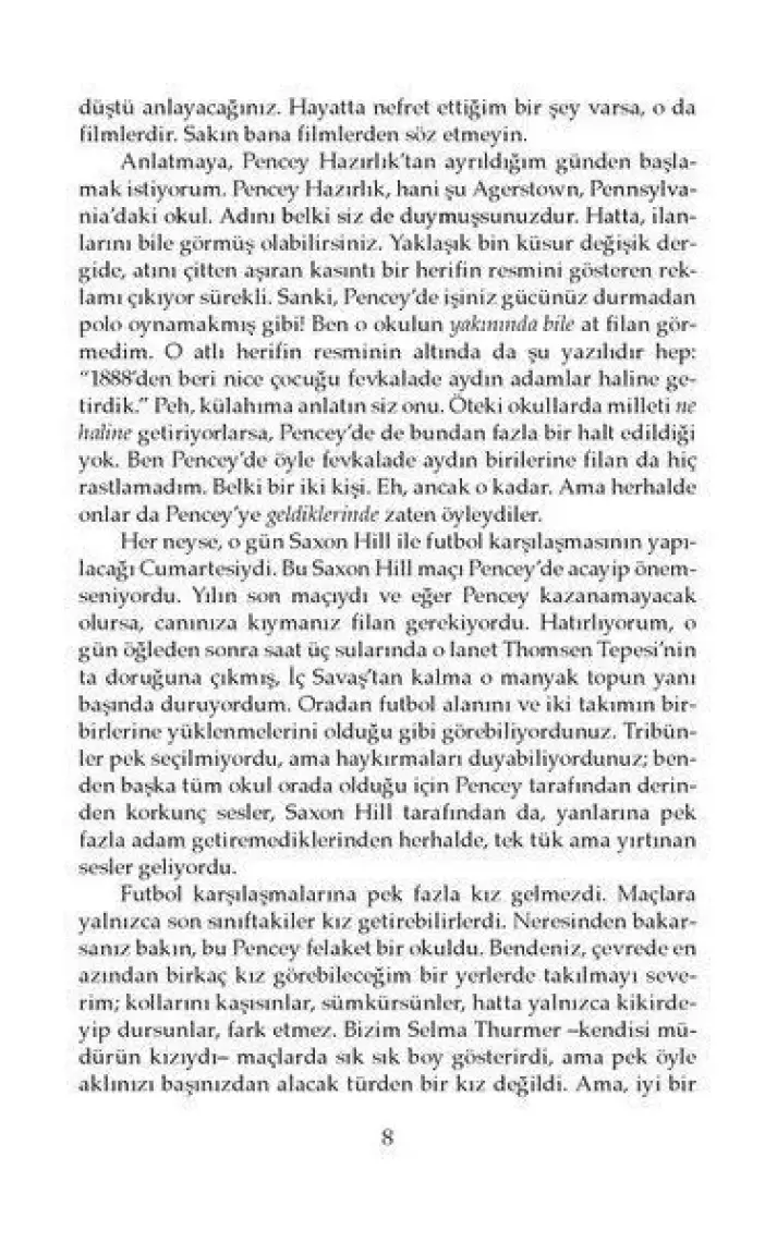 Çavdar Tarlasında Çocuklar - Jerome David Salinger