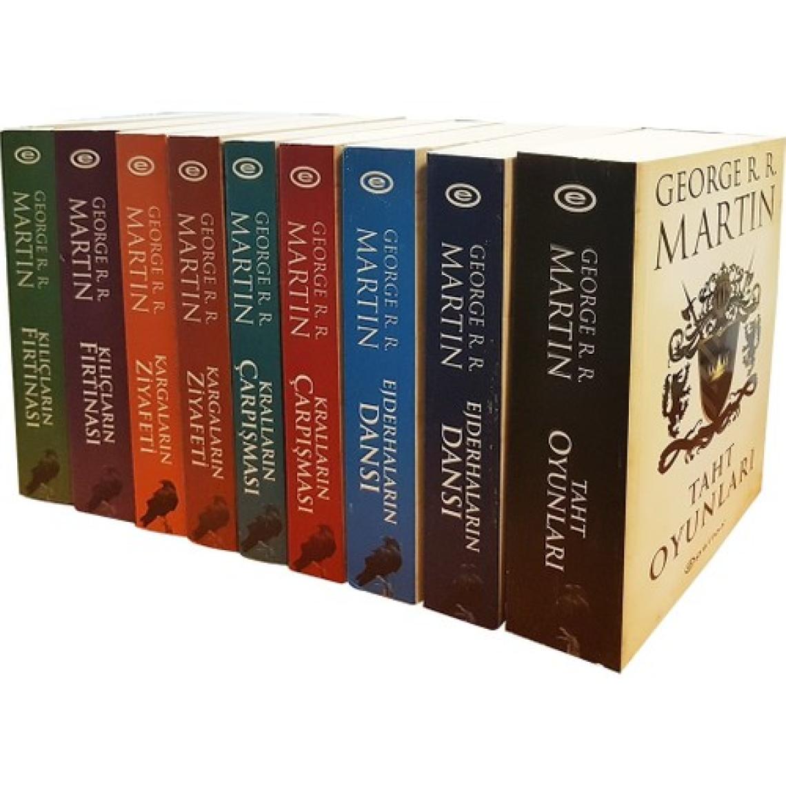 Taht Oyunları - Ejderhaların Dansı - Kralların Çarpışması - Kargaların Ziyafeti - 9 Kitap - George R. R. Martin