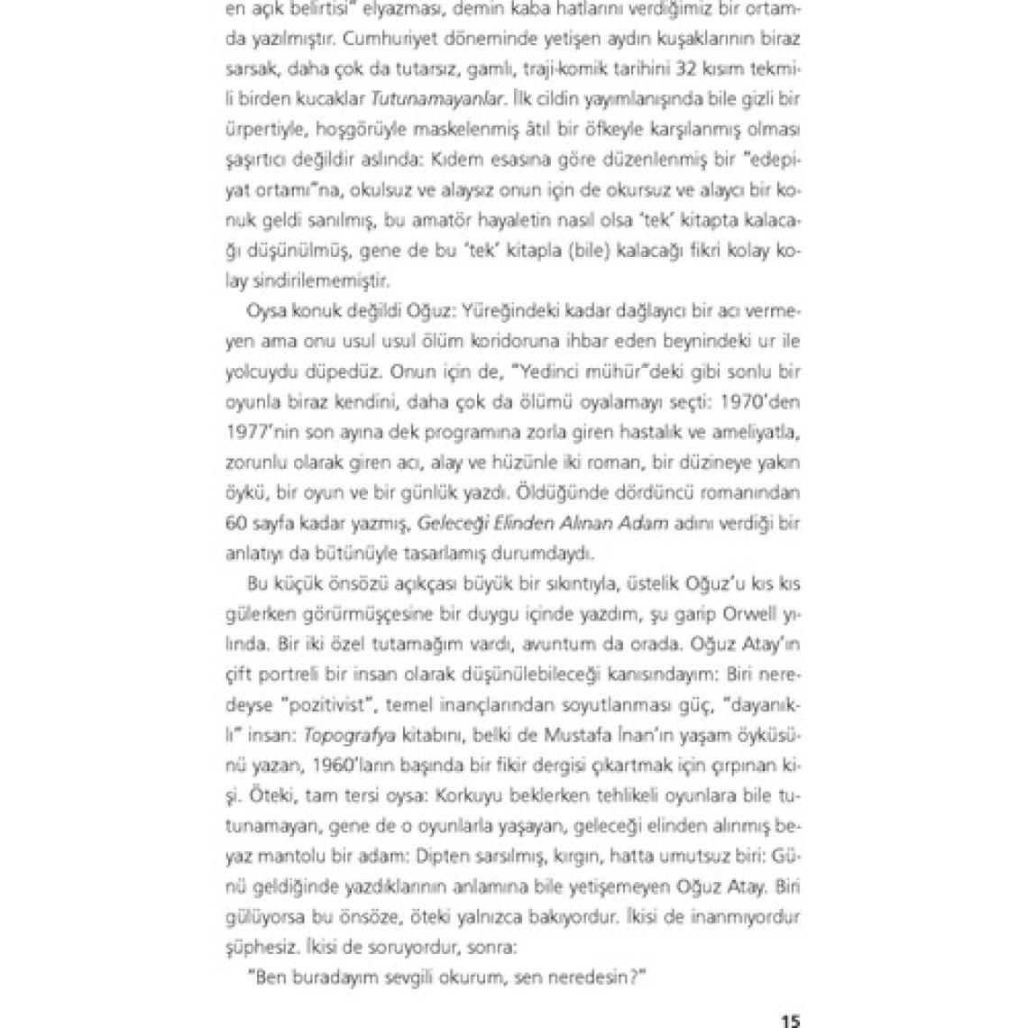 Tutunamayanlar - Oğuz Atay