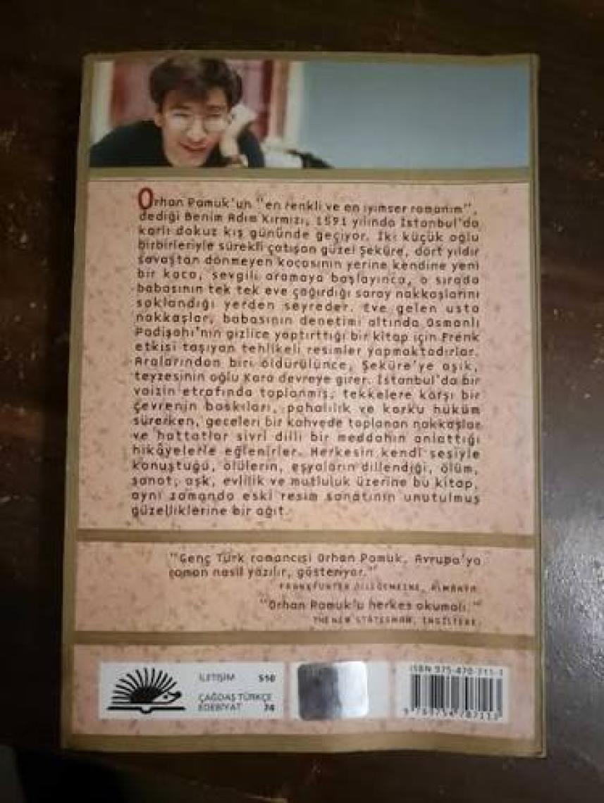 Benim Adım Kırmızı - Orhan Pamuk