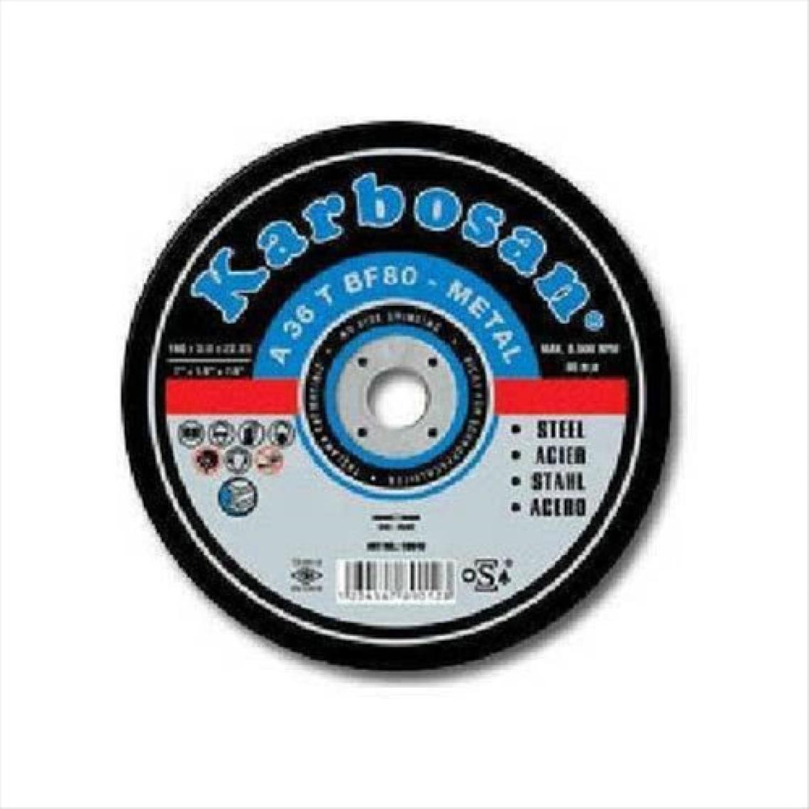 Karbosan Metal Kesici Taş 180 Mm