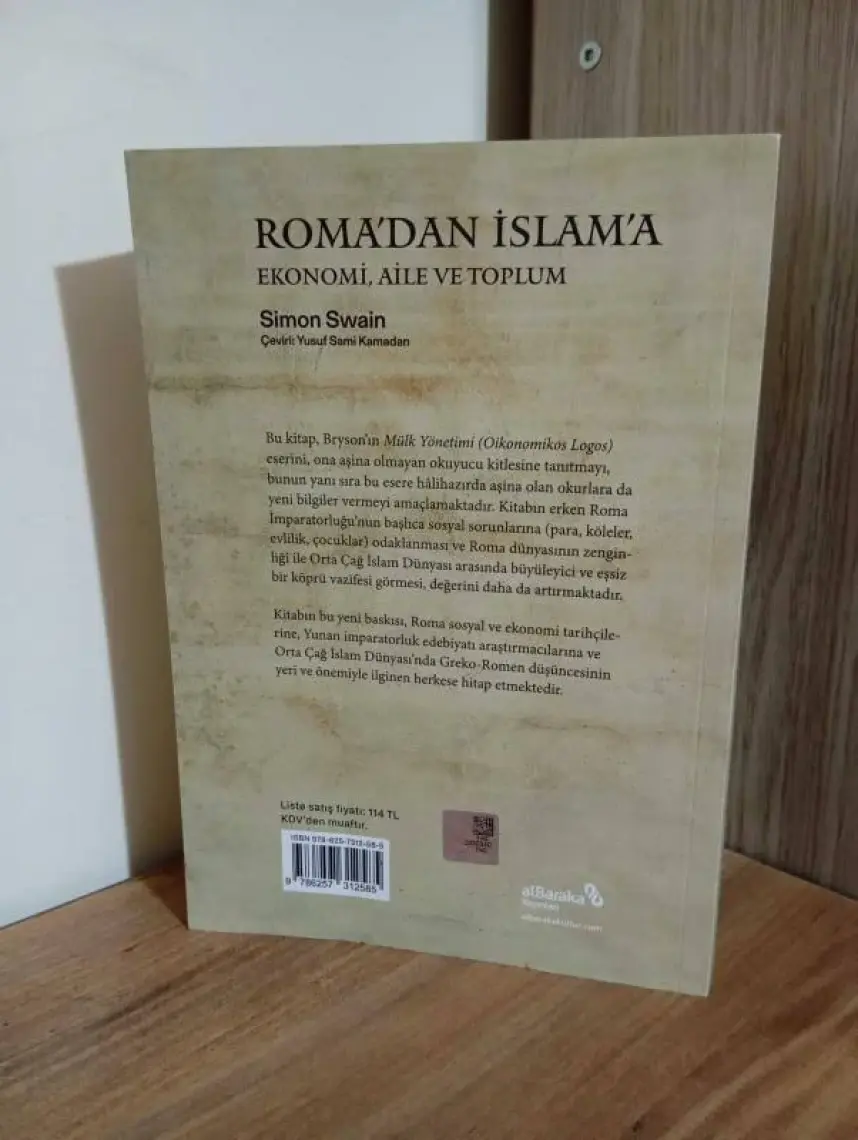 Roma’dan İslam’a Ekonomi, Aile ve Toplum - Simon Swain