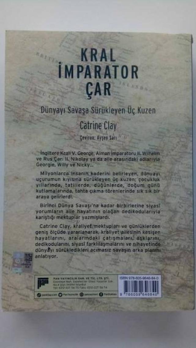 Kral, İmparator, Çar Dünyayı Savaşa Sürükleyen Üç Kuzen - Catrine Clay