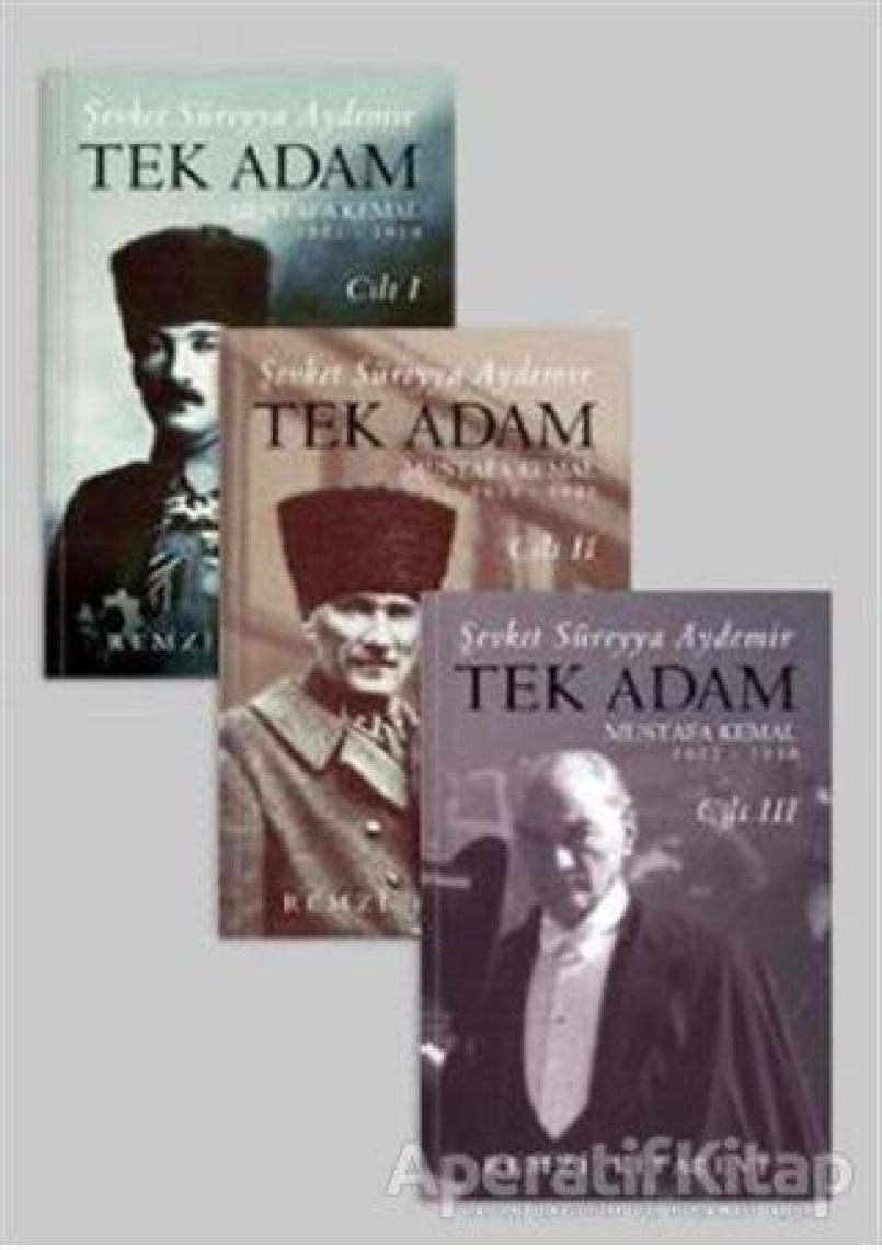 Tek Adam Kutulu Takım Büyük Boy - Şevket Süreyya Aydemir