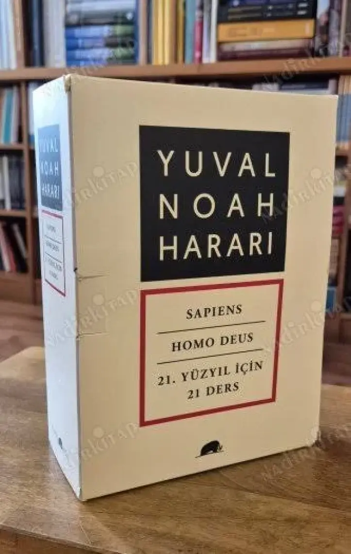 Yuval Noah Harari Set  – Sapiens / Homo Deus / 21. Yüzyıl İçin 21 Ders  - Yuval Noah Harari