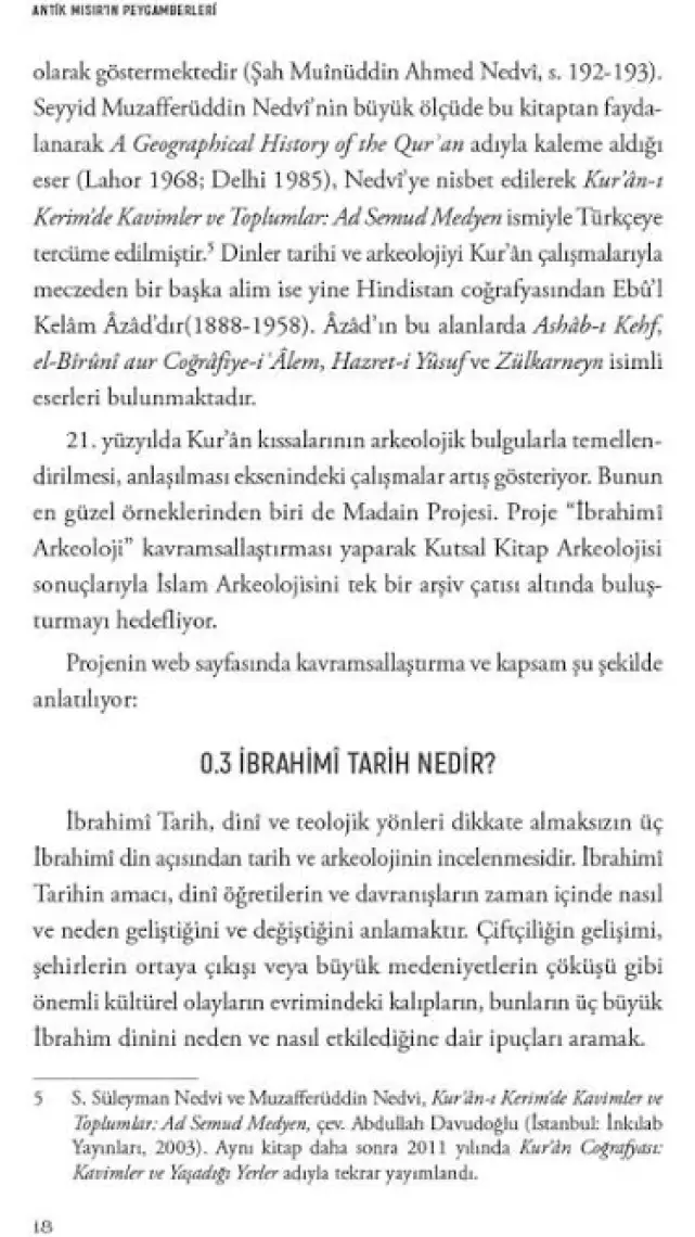 Antik Mısır'ın Peygamberleri / Hz. Idris, Hz. Yusuf, Hz. Musa - Bülent Şahin Erdeğer