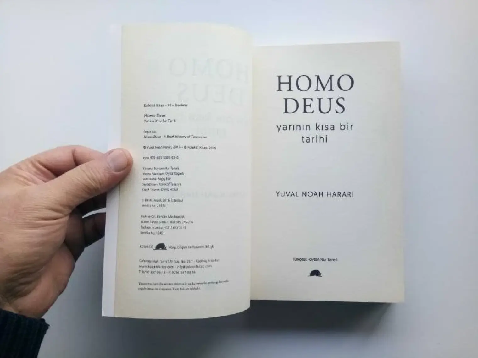 Homo Deus Yarının Kısa Bir Tarihi - Yuval Noah Harari