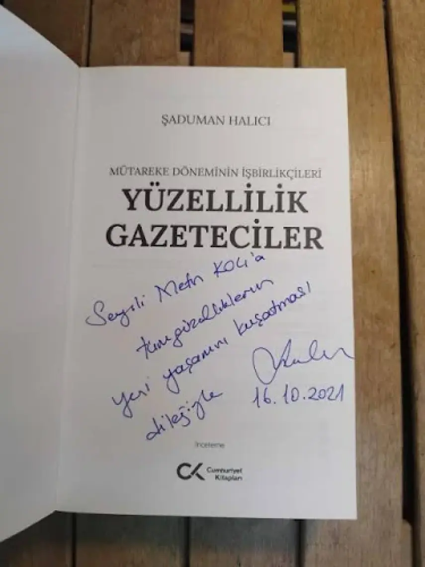 Yüzellilik Gazeteciler - Şaduman Halıcı