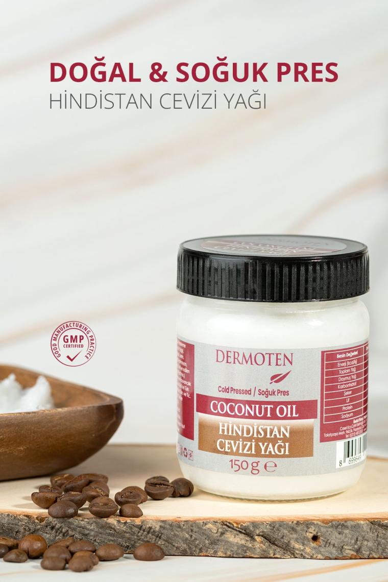 Hindistan Cevizi Yağı 150 gr (soğuk Pres)