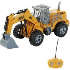 Duman Uzaktan Kumandalı Şarjlı Kepçe Iş Makinası 14CMX23CM