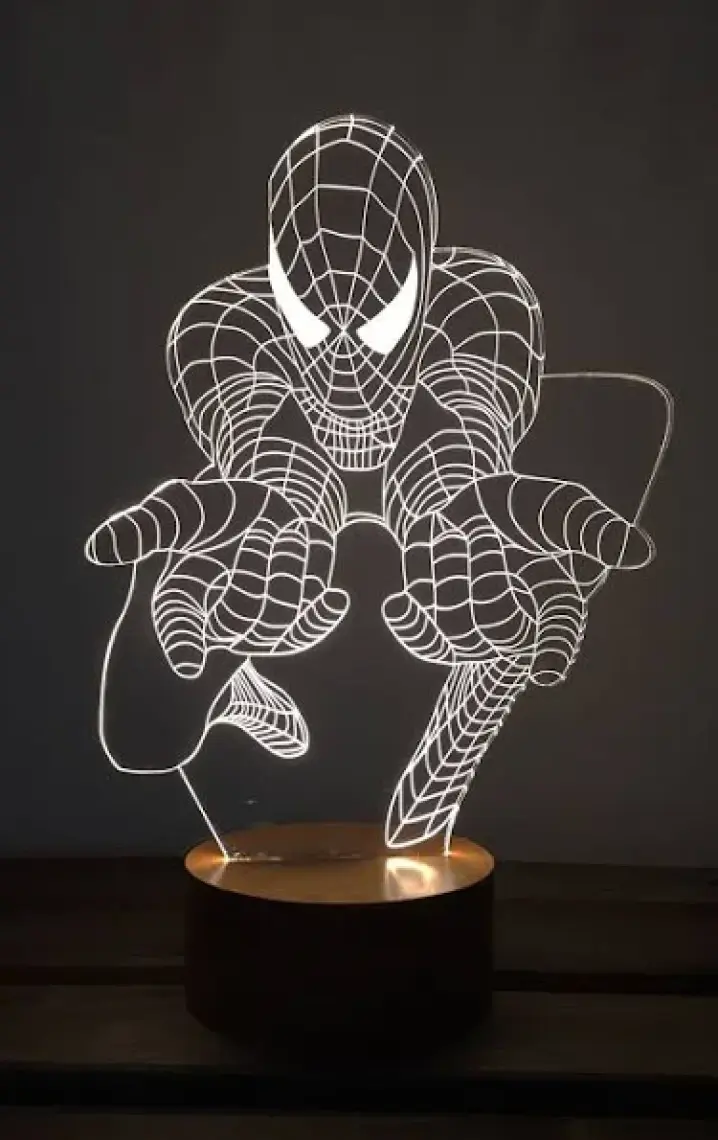 Marvel - Spiderman Masa Lambası