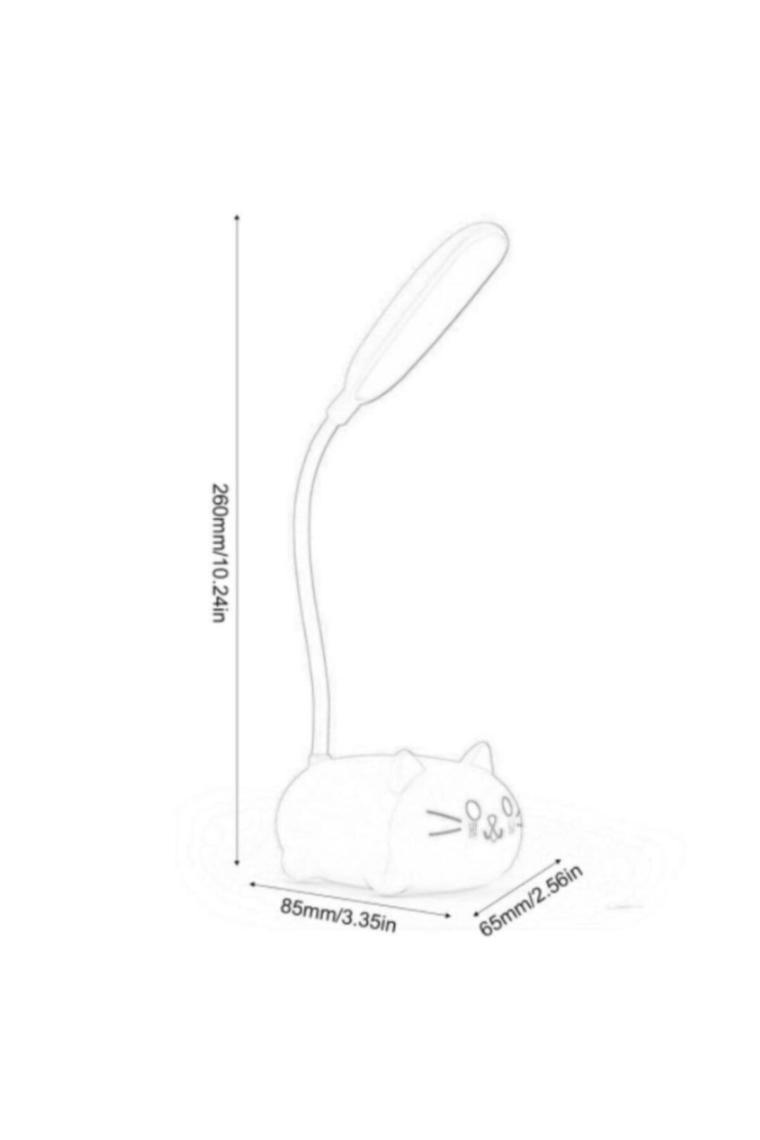 Avec Av-601 Sevimli Kedi Usb Şarjlı  Ledli Masa Lambası