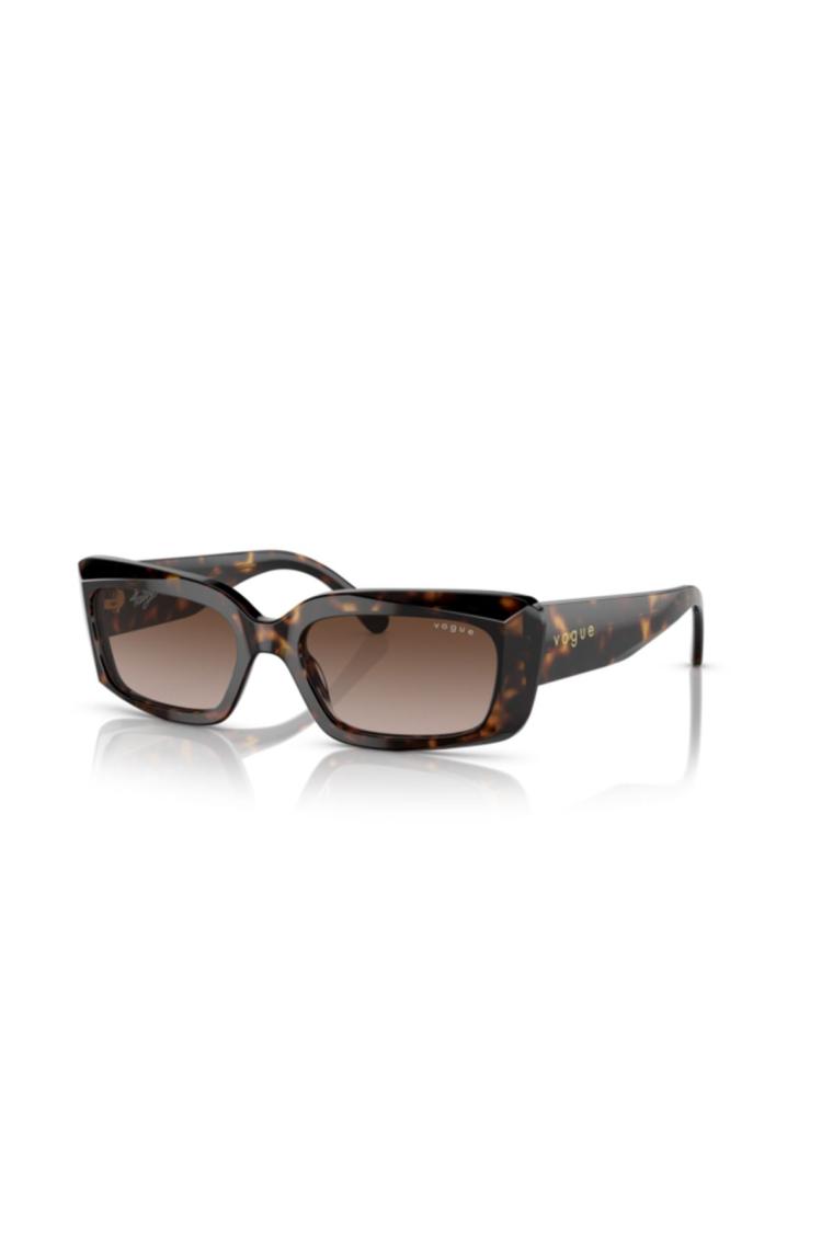 Vogue Hailey Bieber VO5440S W65613 Dark Havana-Brown Kadın Güneş Gözlüğü