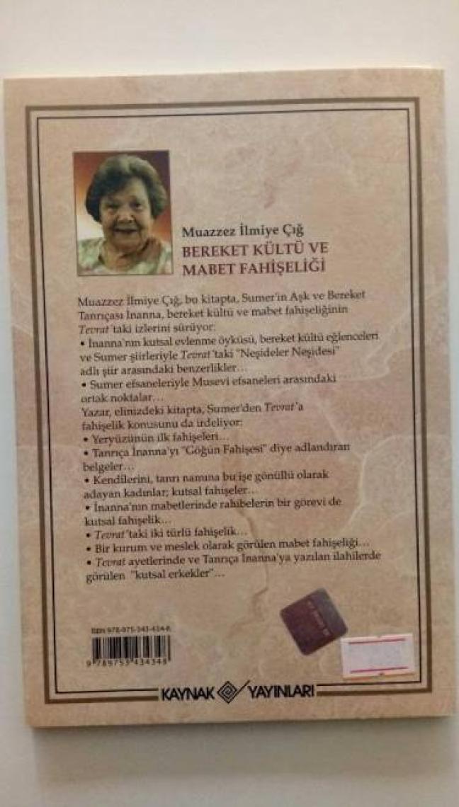 Bereket Kültü ve Mabet Fahişeliği