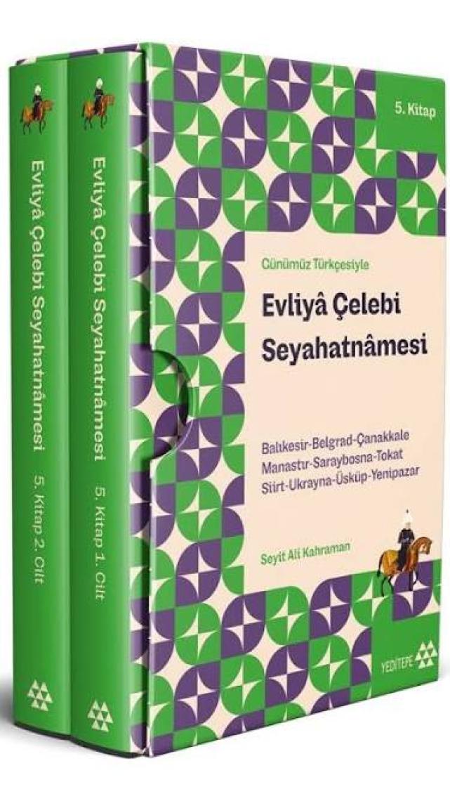 Günümüz Türkçesiyle Evliyâ Çelebi Seyahatnâmesi 5.Kitap 2 Cilt ( Kutulu)