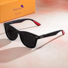 Polarize Çerçeveli Unisex Güneş Gözlüğü Siyah Renk