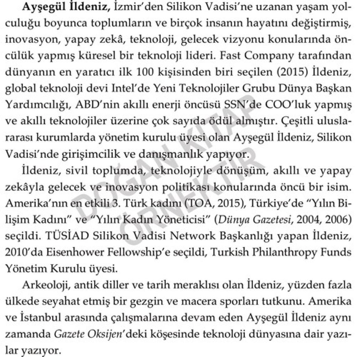 Ayşegül Işınla Bizi: Bir Teknoloji Liderinin Küresel Serüveni - Ayşegül Ildeniz
