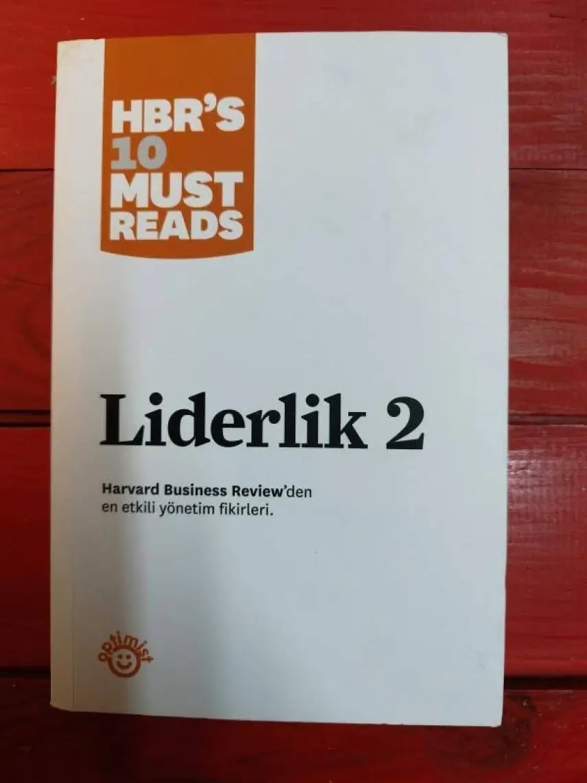 Liderlik 2 Harvard Business Review Press - Taner Gezer