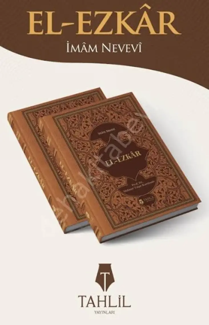 El-ezkar (2 CİLT TAKIM) (DERİ CİLTLİ)