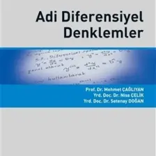 Adi Diferensiyel Denklemler - Mehmet Çağlıyan