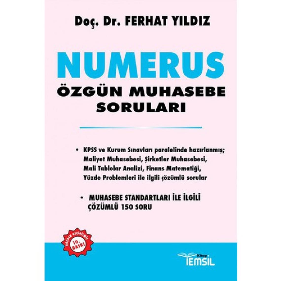 Temsil Kitap Numerus - Özgün Muhasebe Soruları