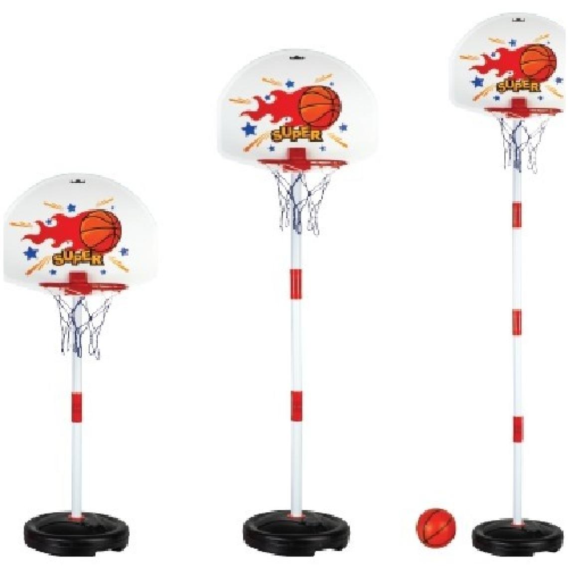 Gepettoys Ayarlanabilir Basketbol Potası ve Şişme Pilates Eşeği + Şişirme Pompası Çocuk Spor Seti