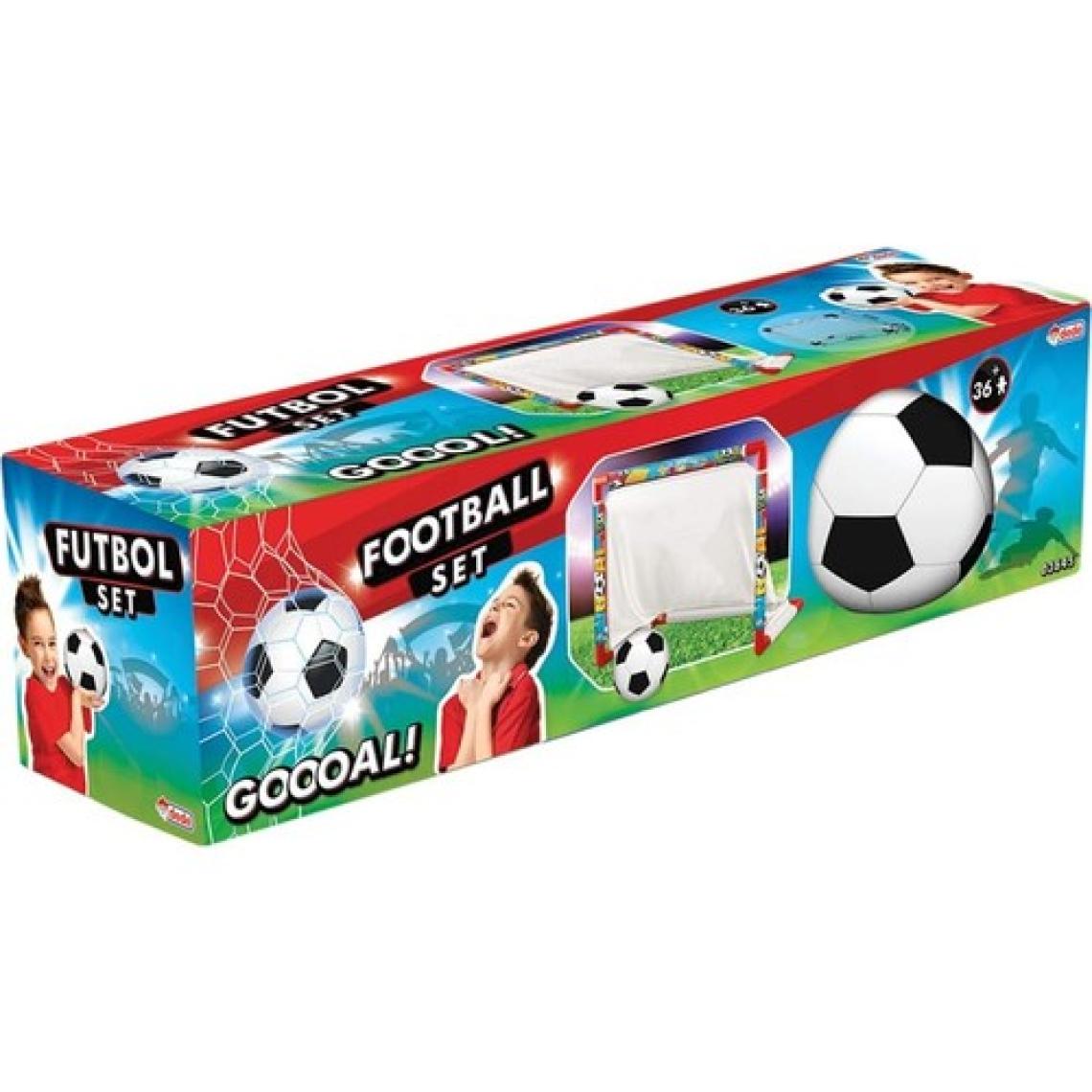 Dede Beyaz Futbol Seti - Eğlenceli ve Öğretici, 2-7 Yaş Arası Çocuklar İçin Dayanıklı Plastik Spor Oyuncağı
