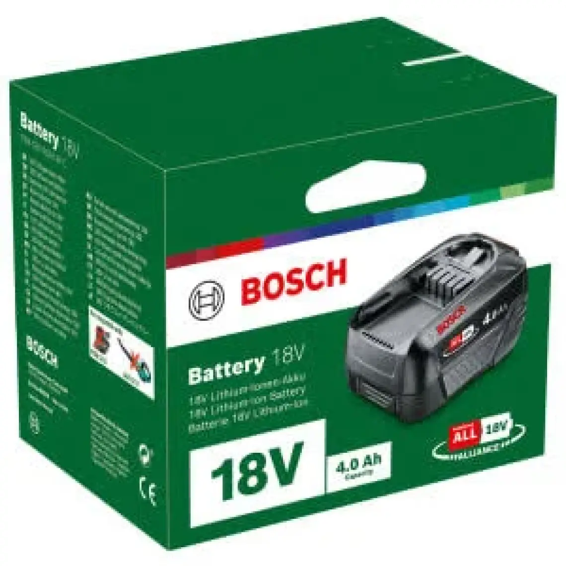 Bosch Akü Paketi PBA 18V 4,0 Ah W-C