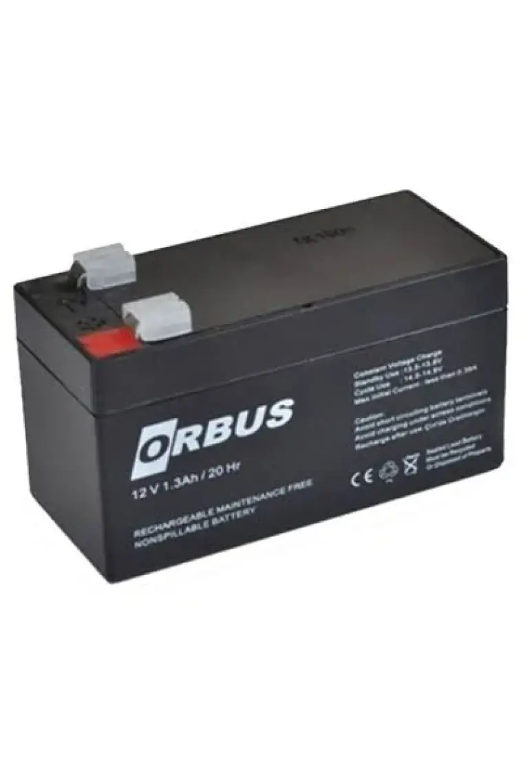 Orbus 12V 1,3AH Kuru Tip Akü