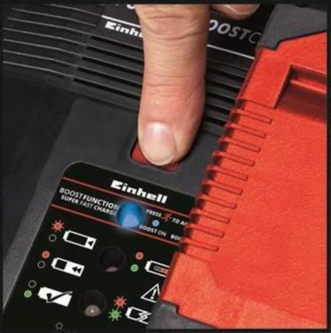 Einhell 18V 6A Power-X-Boostcharger, Hızlı Modlu Şarj Cihazı