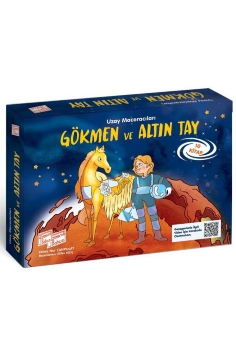 2. Ve 3. Sınıf Hikaye Seti Uzay Maceracıları Gökmen Ve Altın Tay 10 Kitap