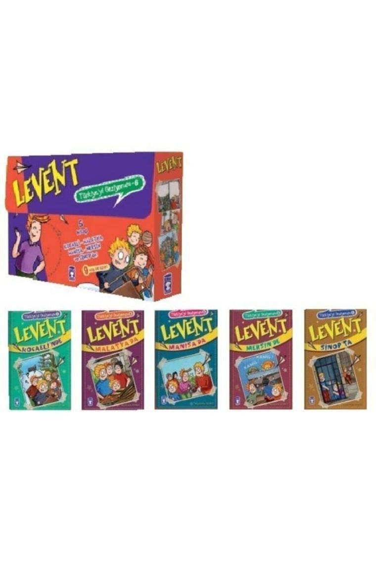 Levent Türkiye'yi Geziyorum (6. Set) 5 Kitap