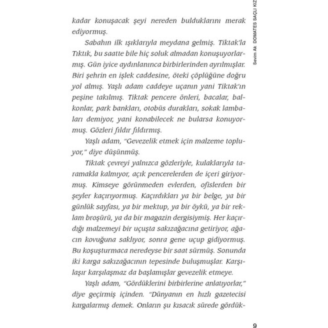 Domates Saçlı Kız - Sevim Ak
