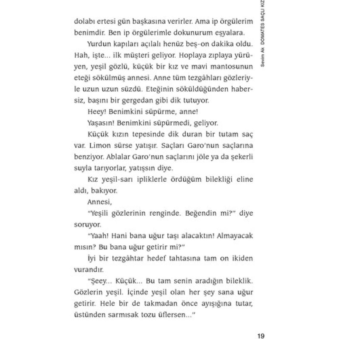 Domates Saçlı Kız - Sevim Ak