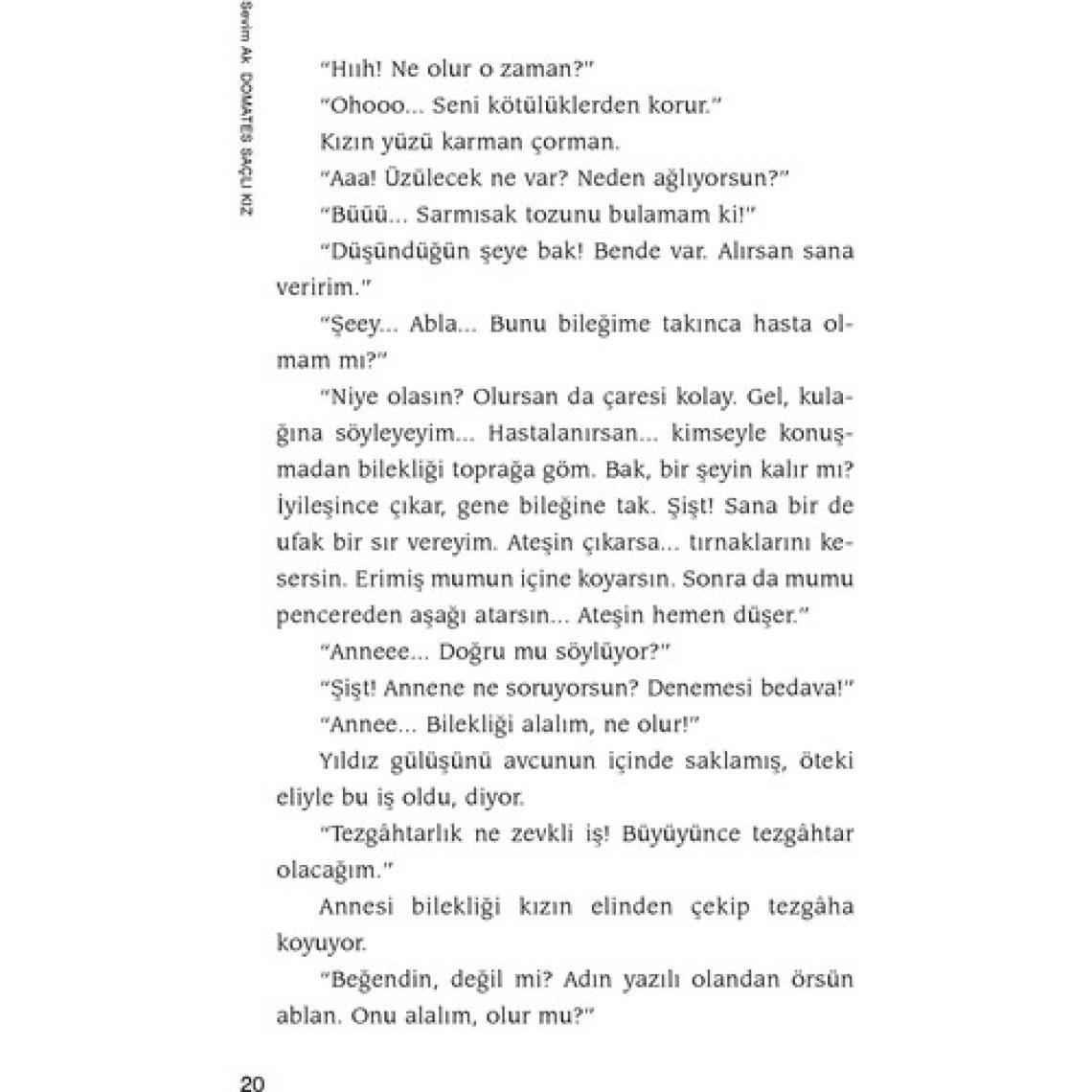 Domates Saçlı Kız - Sevim Ak