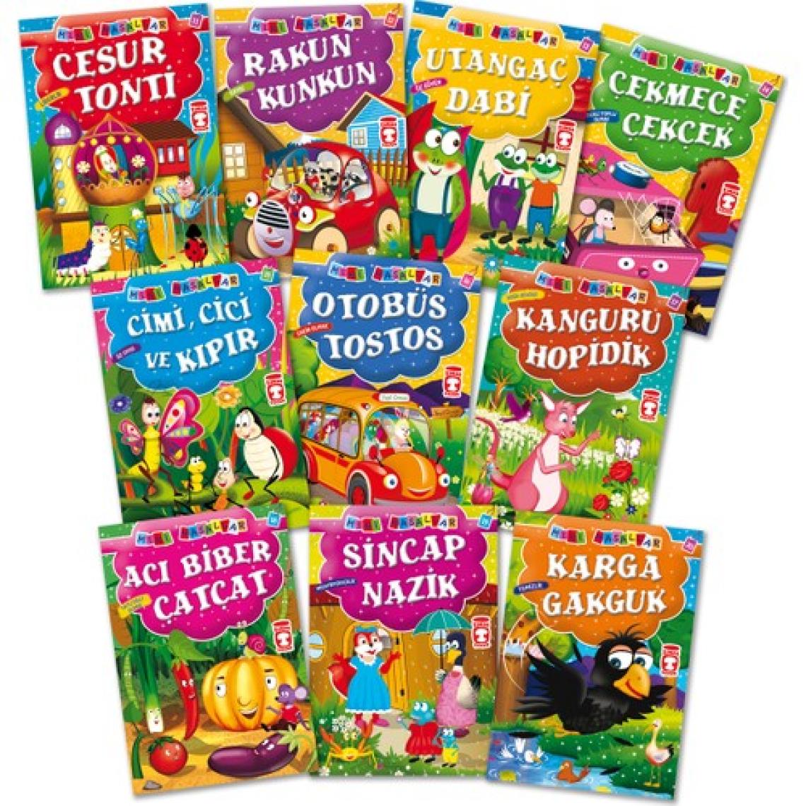 Mini Masallar Seti 2 (10 Kitap) - Müjgan Şeyhi