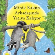 Minik Rakun Arkadaşında Yatıya Kalıyor