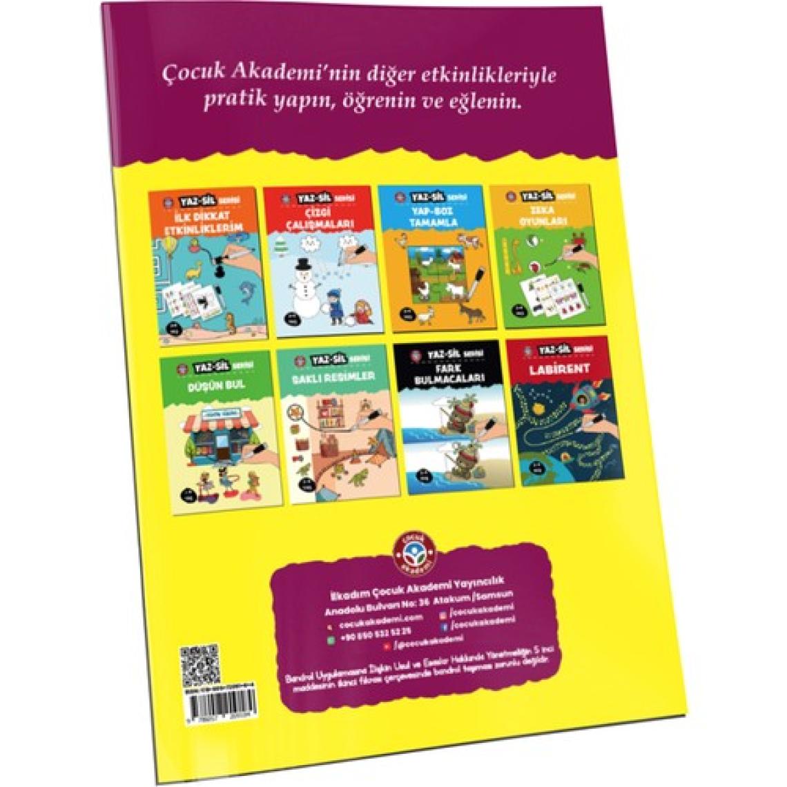 Çocuk Akademi Yaz Sil Serisi- Eğlenceli Sayılar - Özlem Durhat