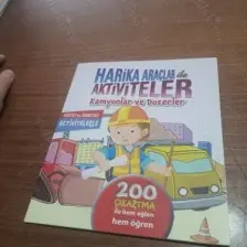 Muhteşem Çıkartmalar Ve Aktiviteler - Araçlar