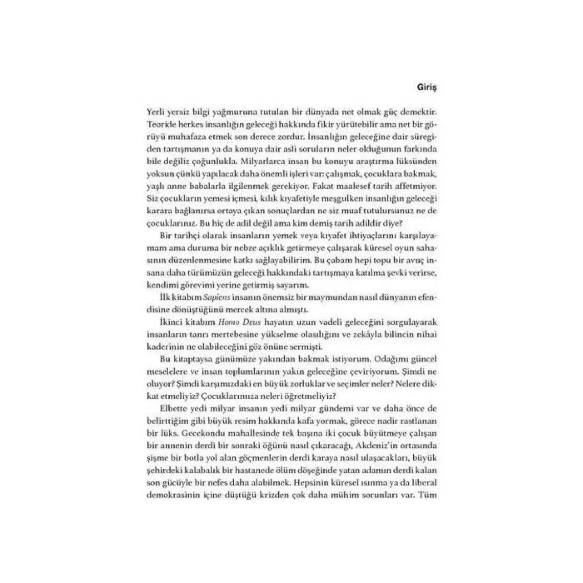 21. Yüzyıl İçin 21 Ders - Yuval Noah Harari