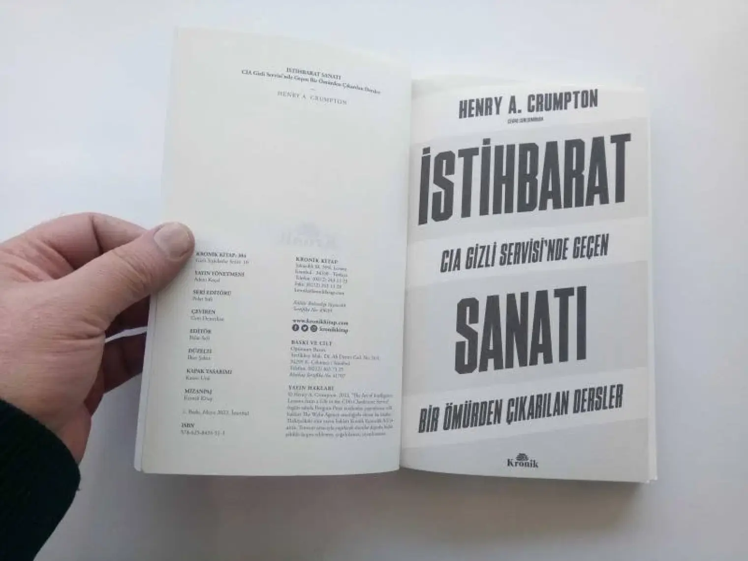 İstihbarat Sanatı - Henry A. Crumpton