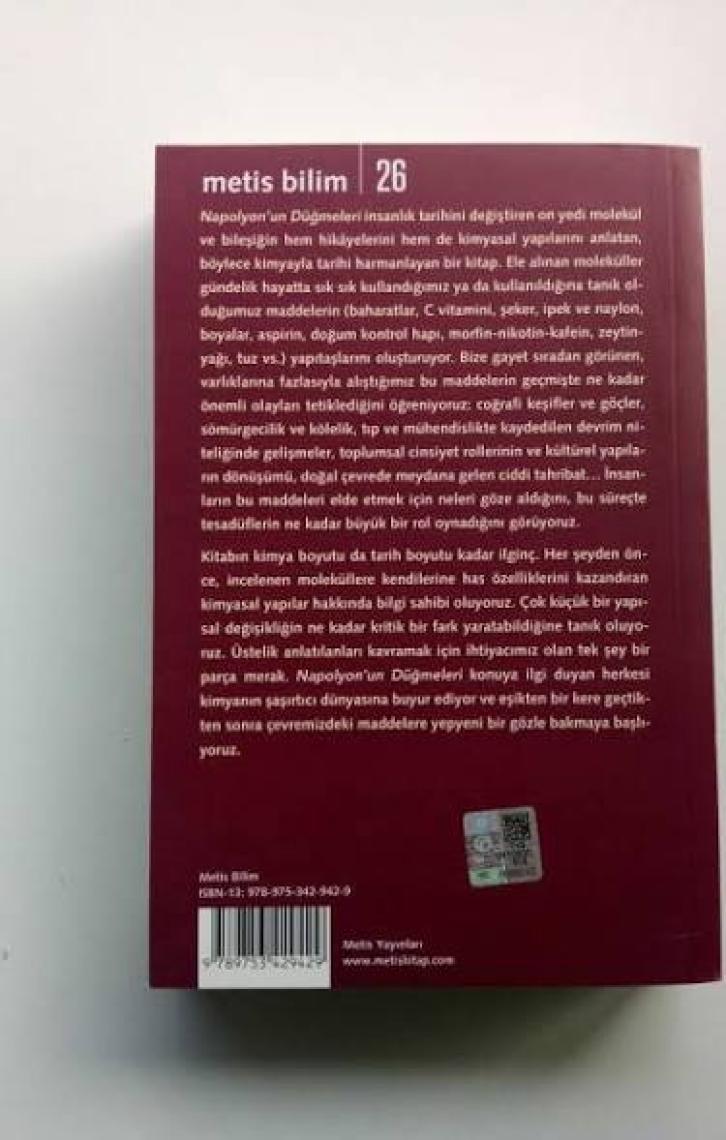 Napolyon’un Düğmeleri - Jay Burreson