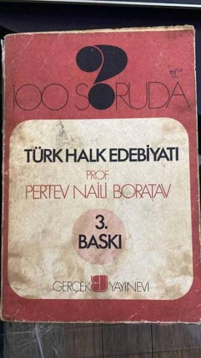 Bilgesu 100 Soruda Türk Halk Edebiyatı-Pertev Naili Boratav