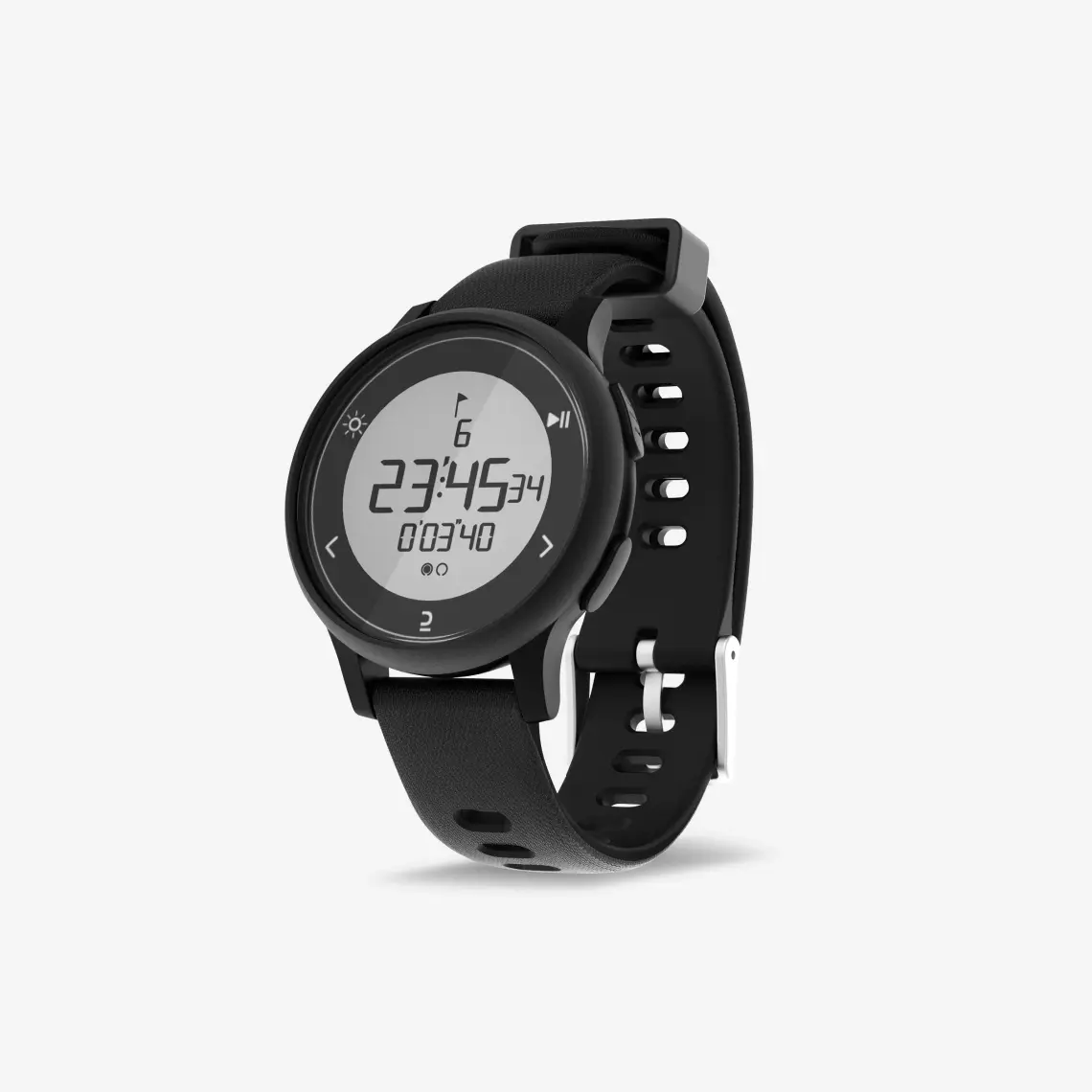 Decathlon Kronometreli Koşu Saati - Beyaz - W500S