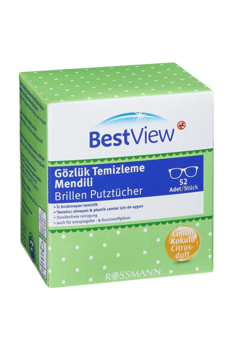 Gözlük Temizleme Mendili 52'li
