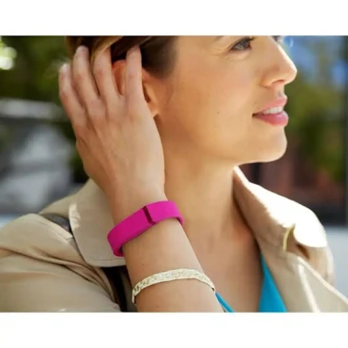 Fitbit Flex Kablosuz Aktivite Ve Uyku Takip Bilekliği - Pembe