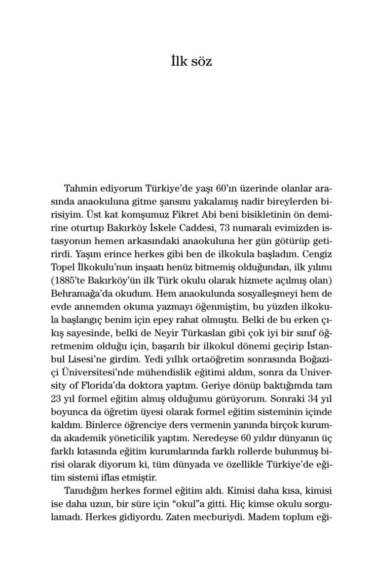 Sistem Çaresiz Eğitim Sizde Erhan Erkut