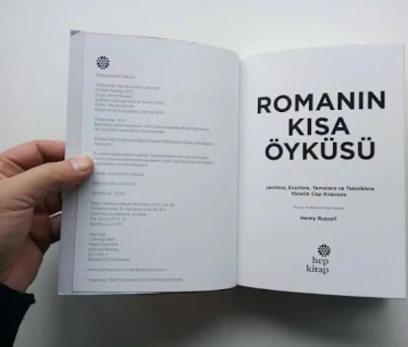 Romanın Kısa Öyküsü