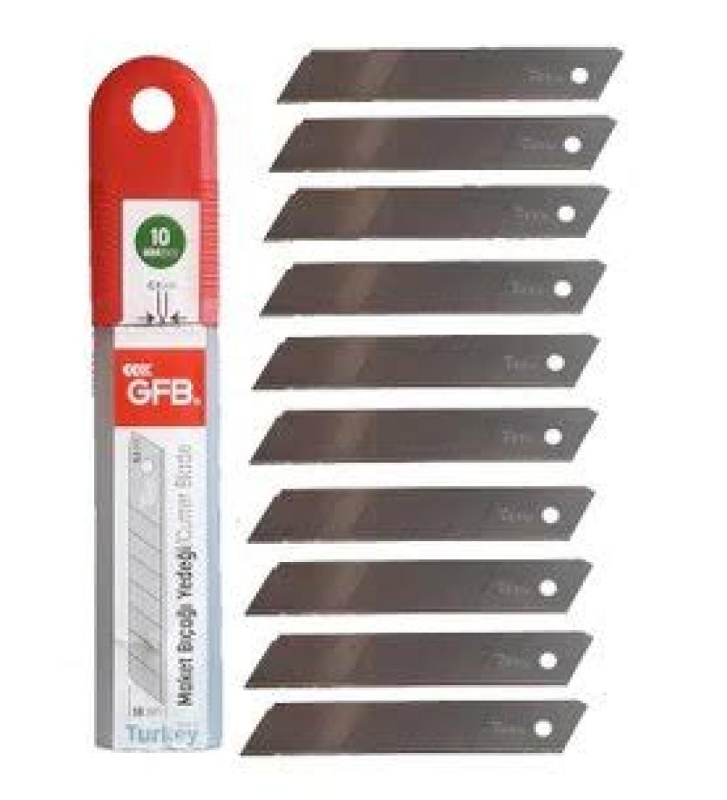 Gfb Maket Bıçağı Gfb Yedek Uç 100 Adet Kalınlık 0,5 Maket Bıçağı Ağzı