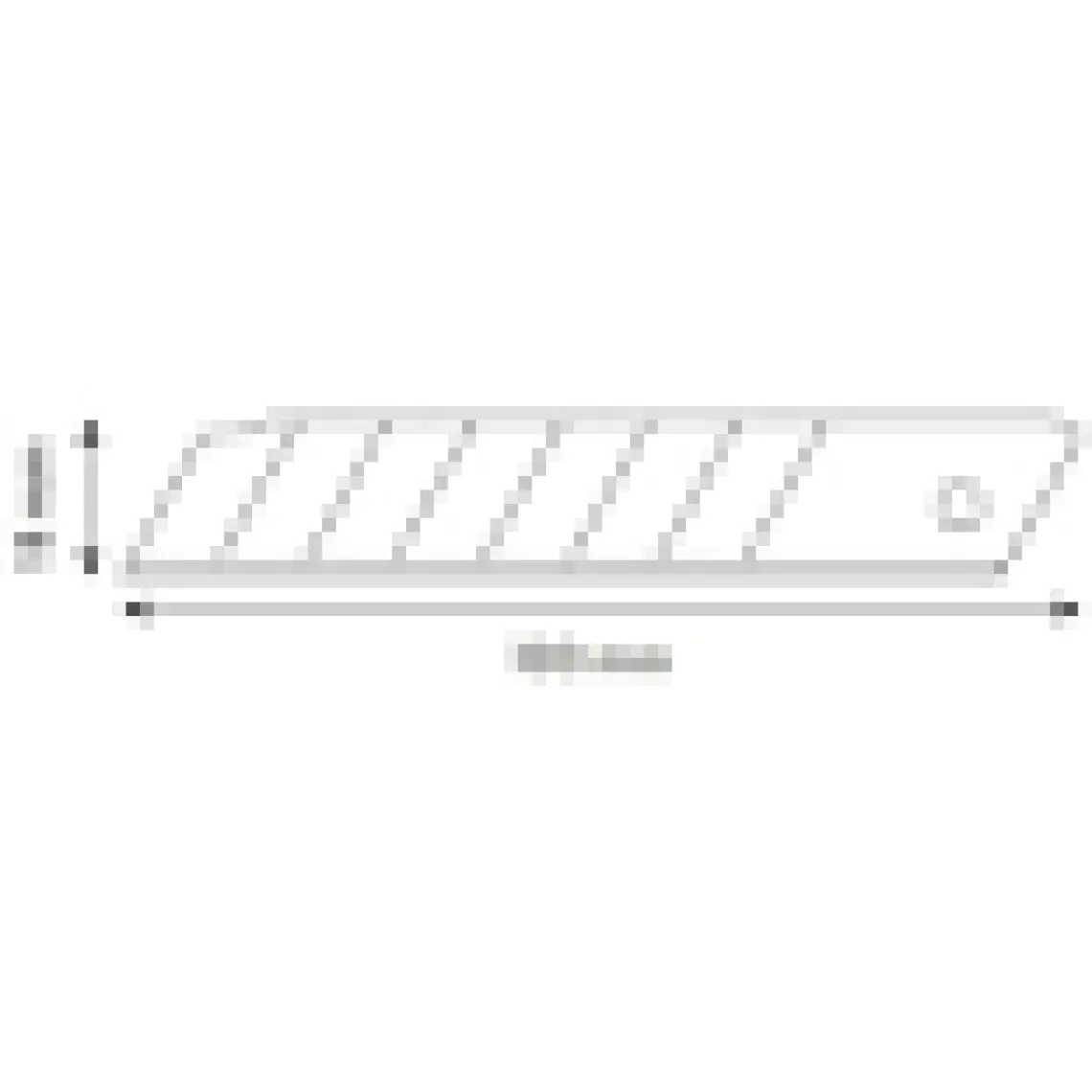 Vıp-Tec Profesyonel 18MM Metal Maket Bıçağı Yerli Üretim